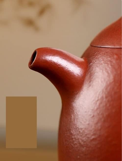 笠間焼 急須 陶器 赤褐色 陶器製 急須 骨董 美術 アンティーク 辰砂